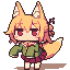 Fox girl animation